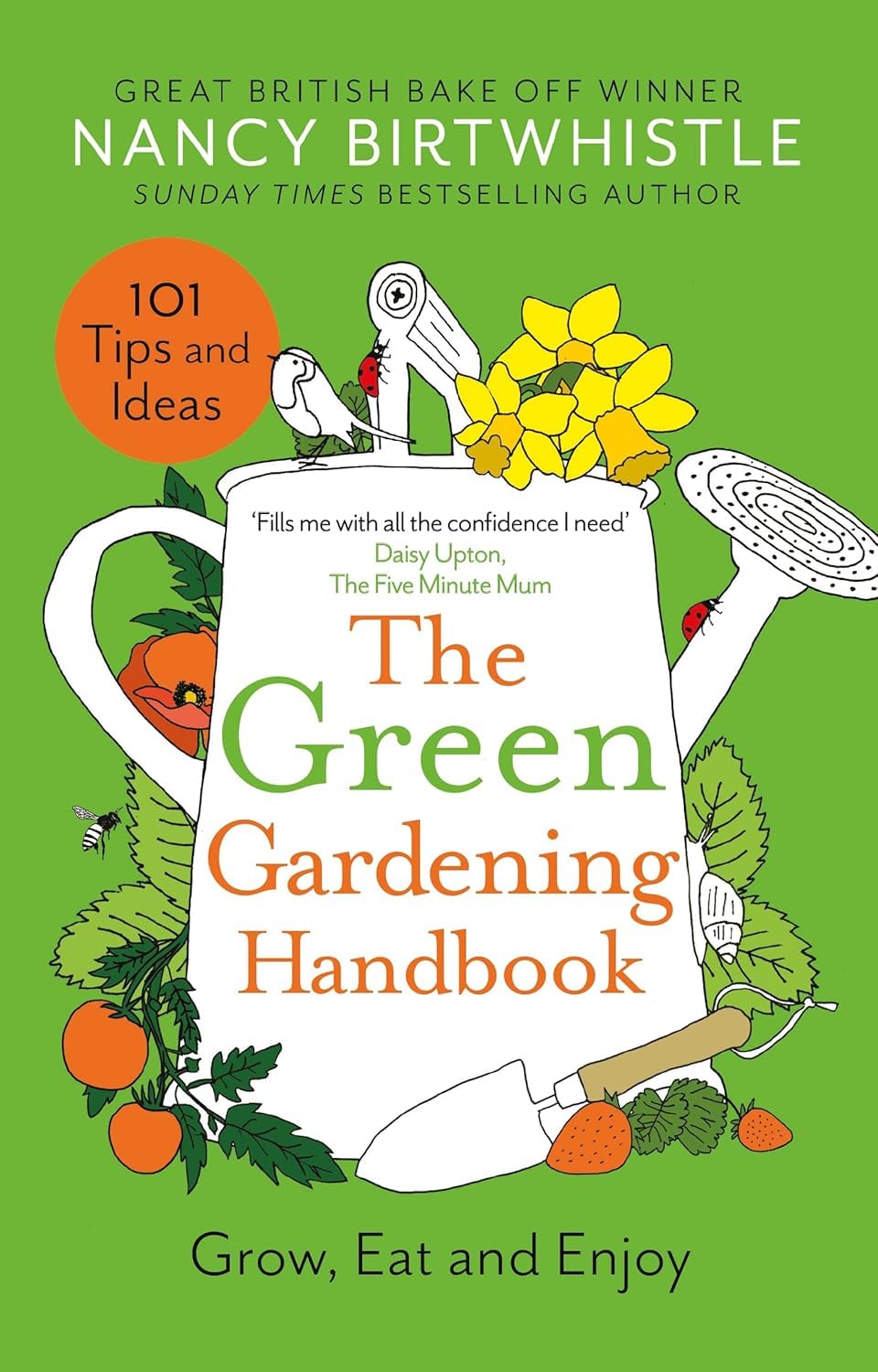 The Green Gardening Handbook by Nancy Birtwhistle front cover