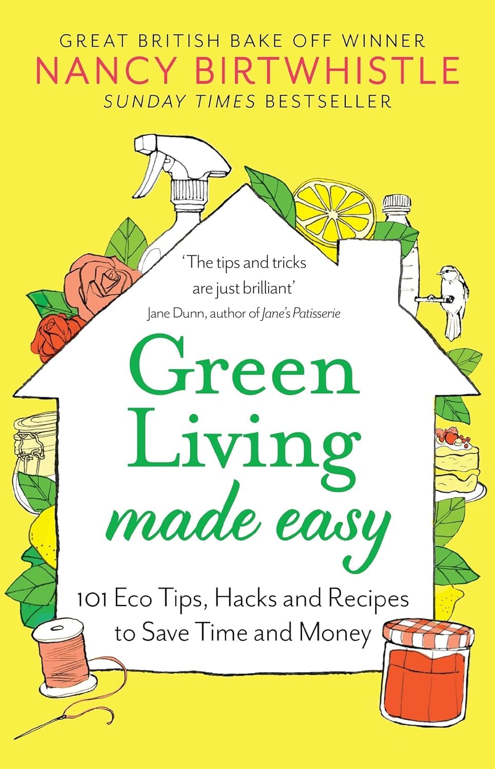 The Green Budget Guide by Nancy Birtwhistle front cover