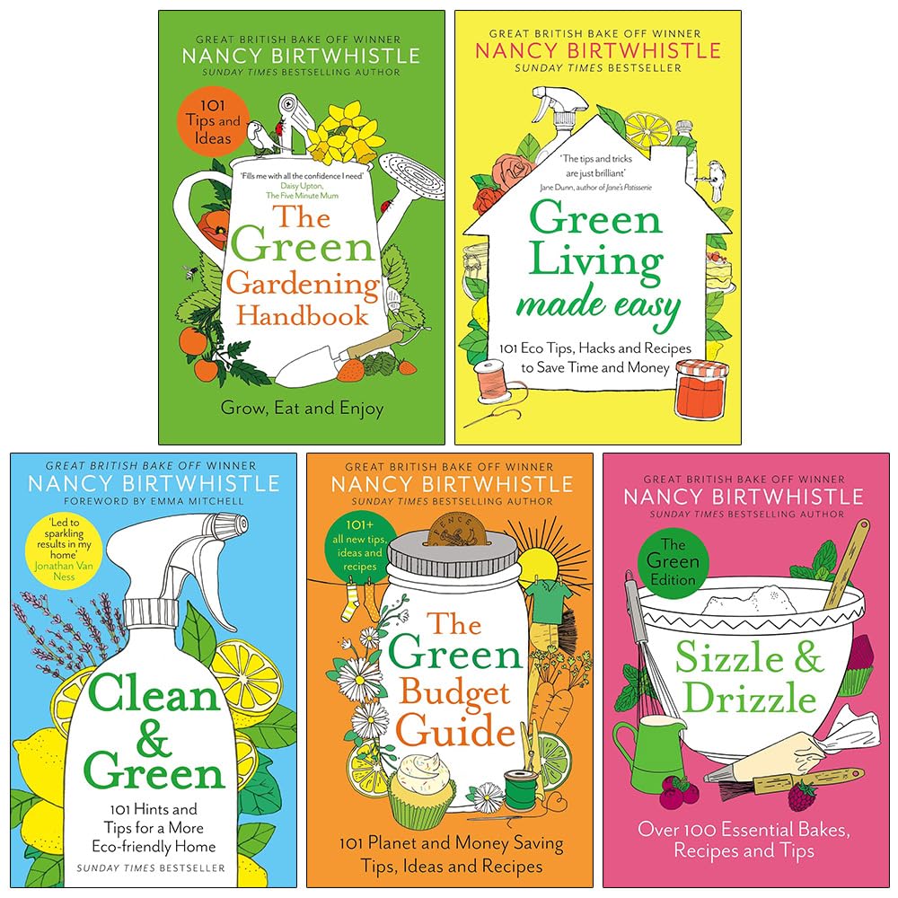 Nancy Birtwhistle 5 Books Collection Set front cover showing all five non-fiction titles
