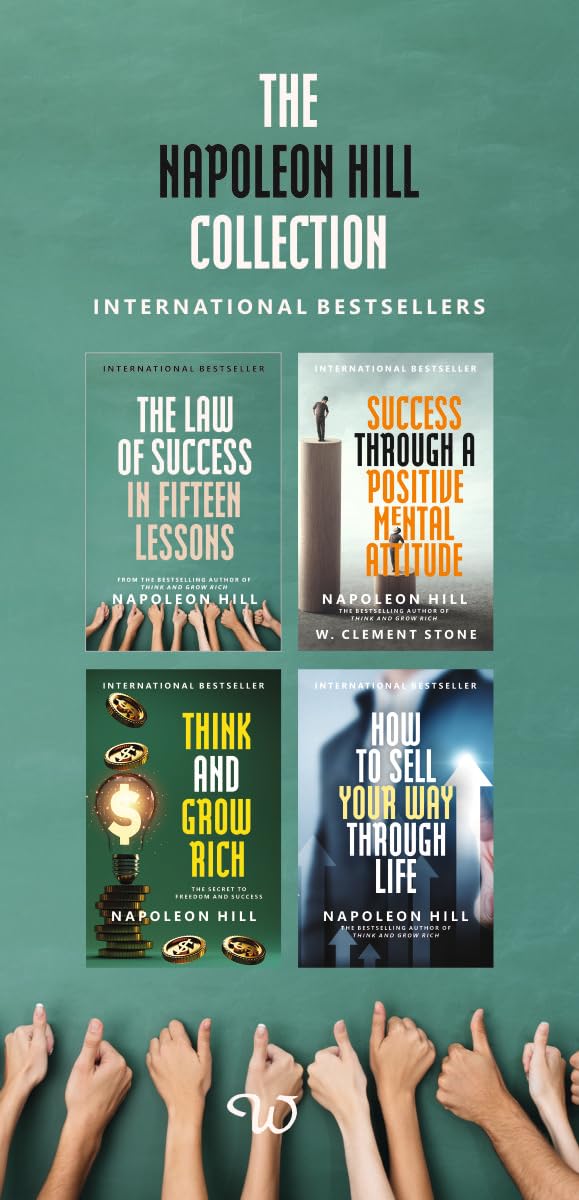 Individual paperback cover of How to Sell Your Way Through Life from the Napoleon Hill collection set.
