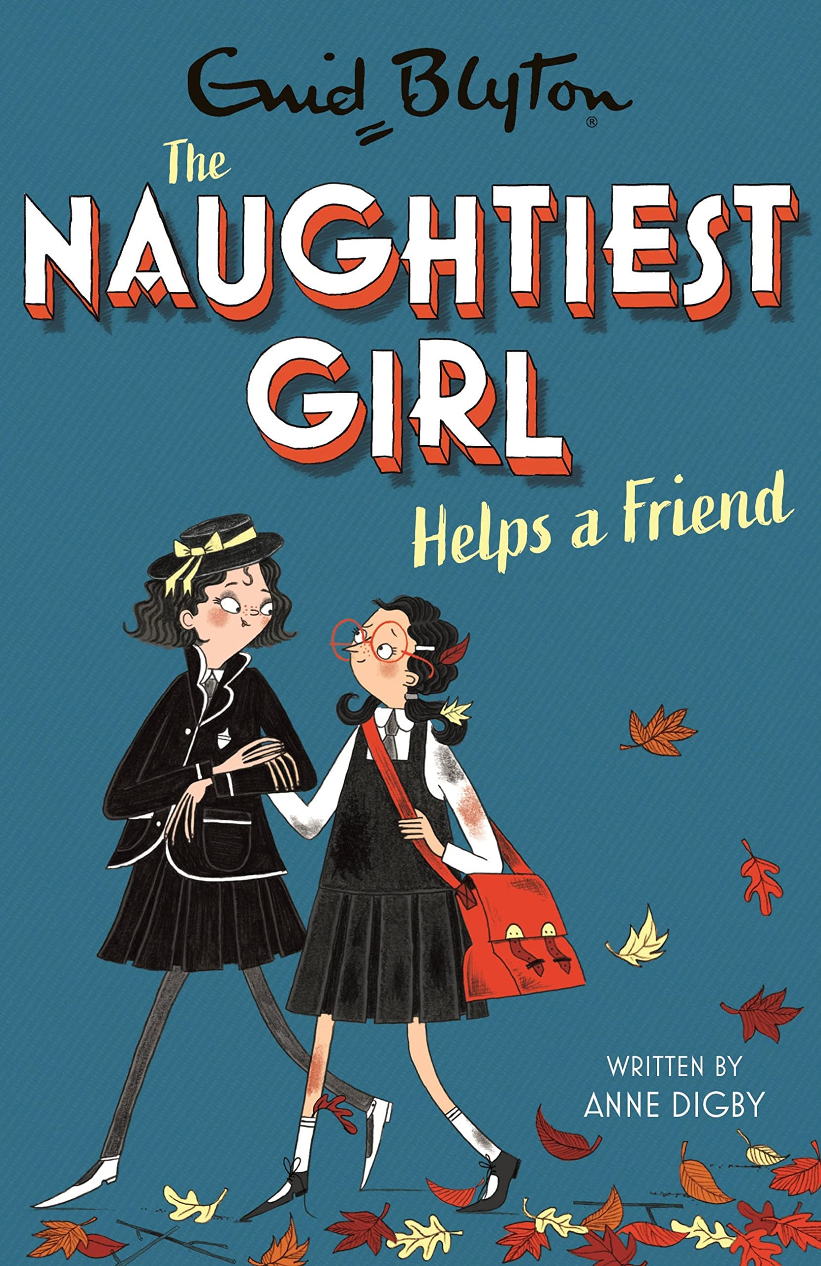 The Naughtiest Girl Keeps a Secret and Naughtiest Girl Helps a Friend paperback covers