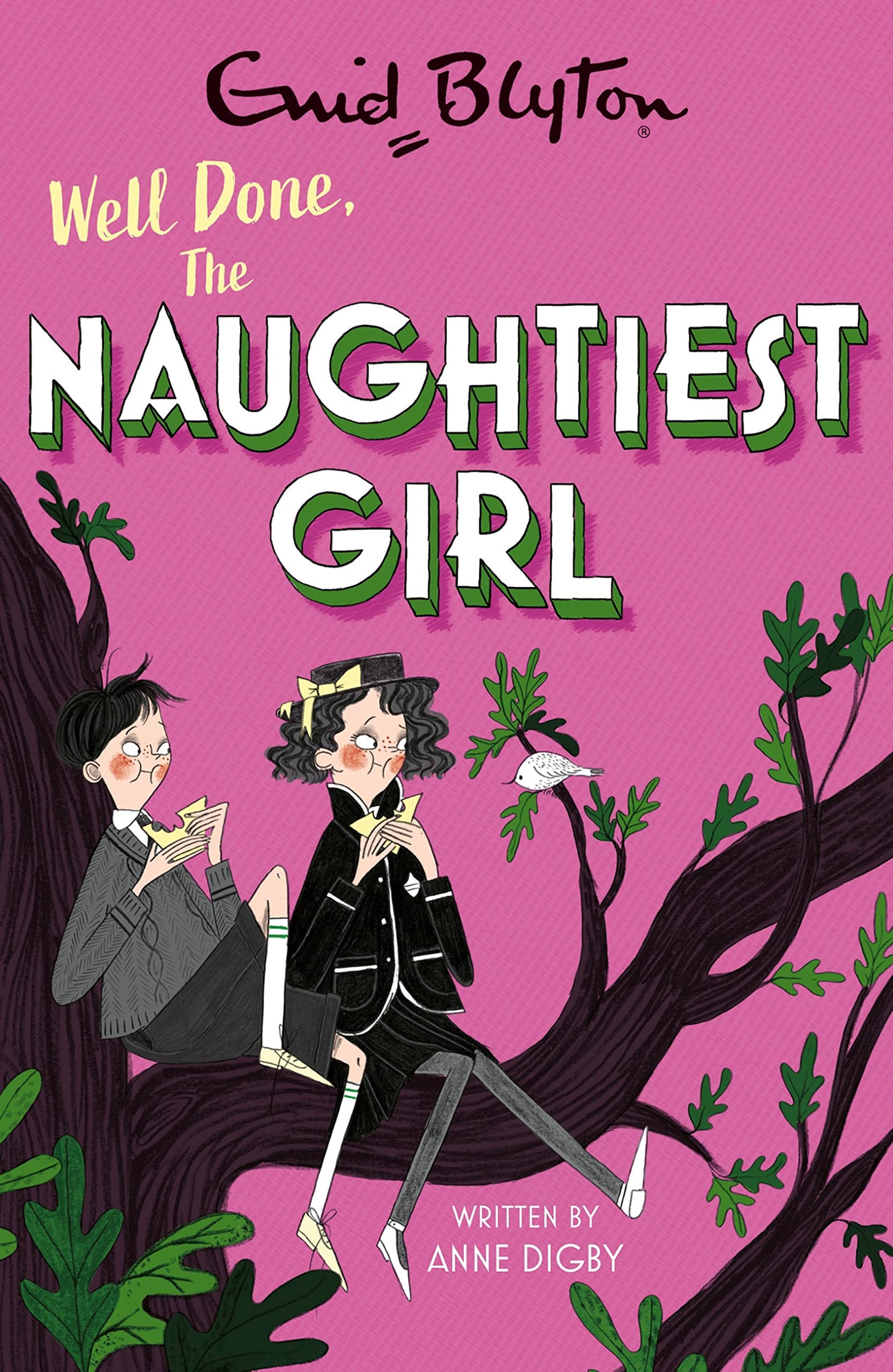 Back cover of The Naughtiest Girl 10 Book Collection set showing series description