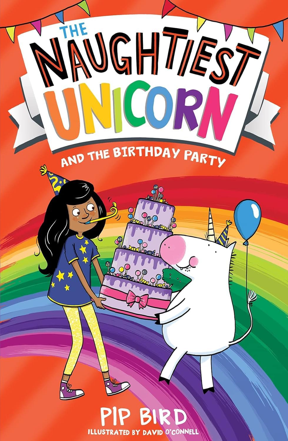 The Naughtiest Unicorn 12-book paperback collection set displayed together, ideal for ages 5-7 readers