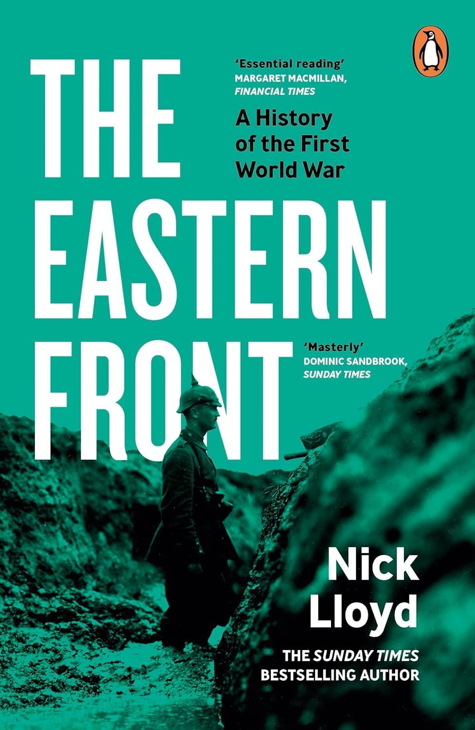 Back cover of the Nick Lloyd 2 books collection set showing synopsis and reviews for The Eastern Front and The Western Front