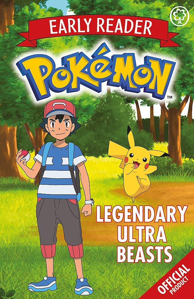 The Official Pokémon Early Reader 8 Books Collection Set, paperback, ages 5-7 - close-up of Alola Adventure and The Guardian's Challenge covers