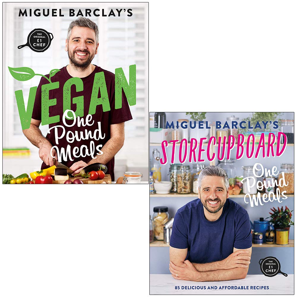 Vegan One Pound Meals by Miguel Barclay paperback cookbook front cover