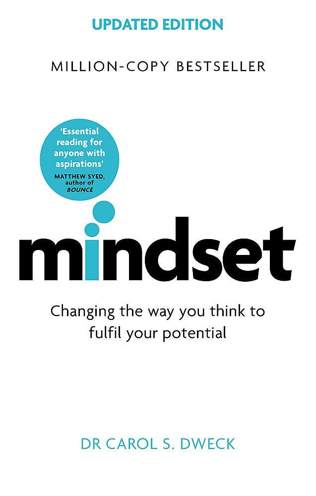 Mindset by Carol Dweck paperback front cover