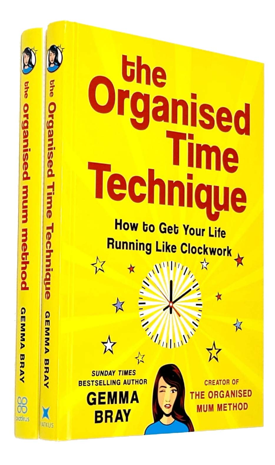The Organised Mum Method and The Organised Time Technique by Gemma Bray, 2-book hardback set front covers