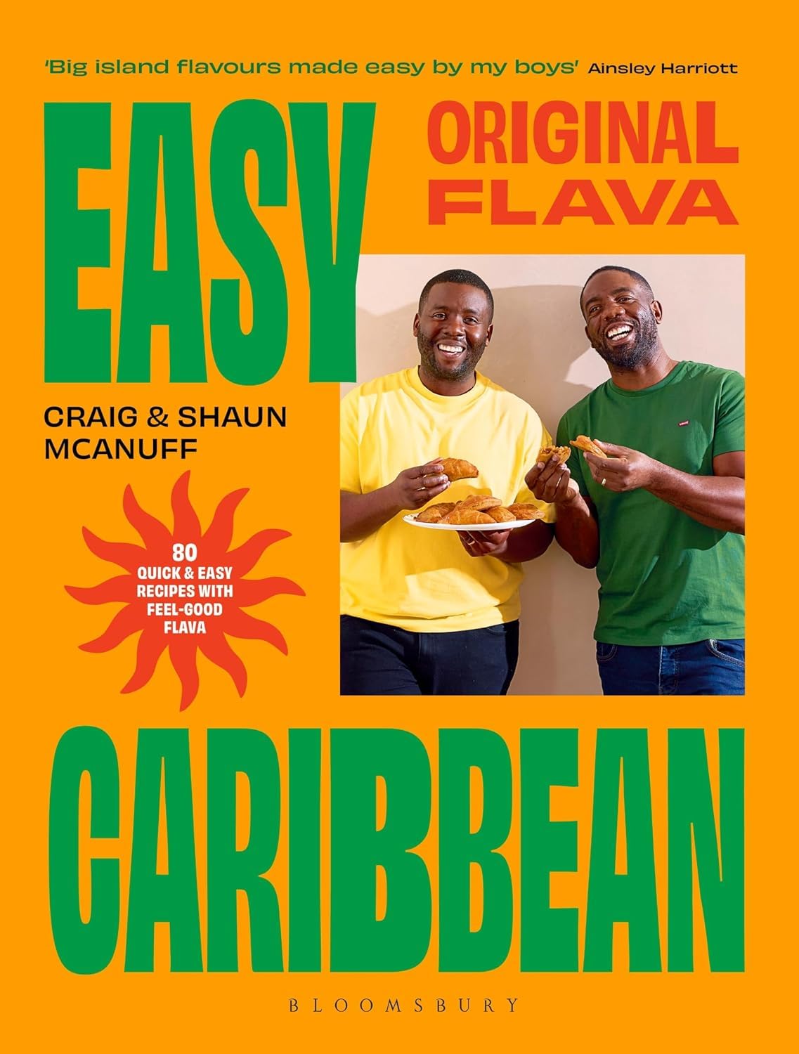 Front cover of Chef Tee's Caribbean Kitchen hardcover cookbook by Chef Tee