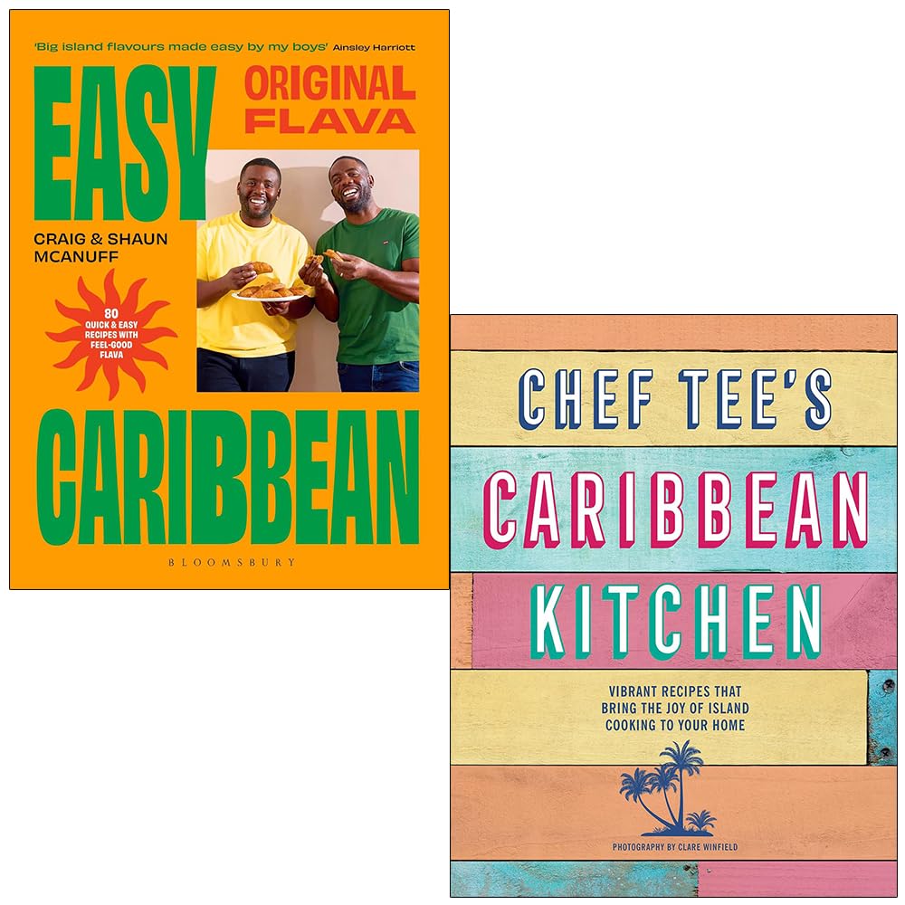 Front cover of Original Flava, Easy Caribbean hardcover cookbook by Craig and Shaun McAnuff