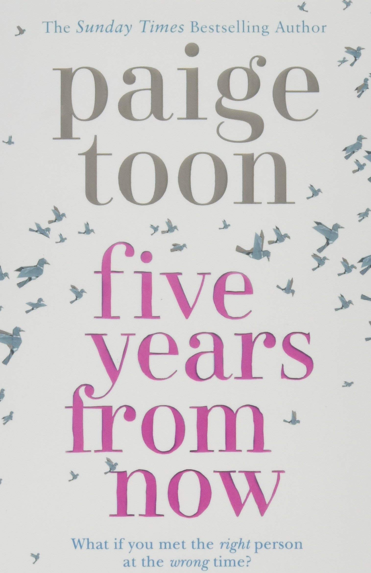Close-up of The Minute I Saw You paperback cover by Paige Toon
