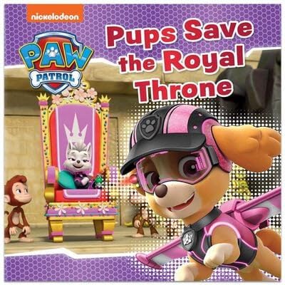 All five Paw Patrol paperback books from the collection set fanned out together