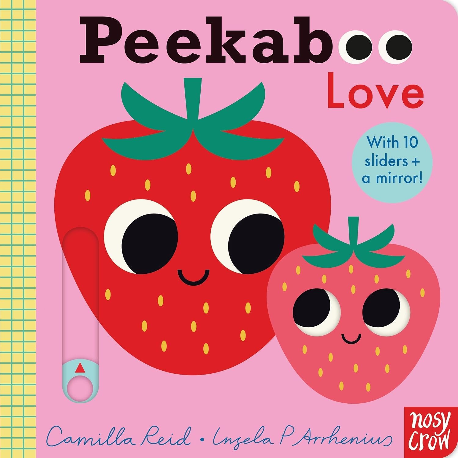 Back of Peekaboo Series 5 Books Collection Set box showing all five board book spines