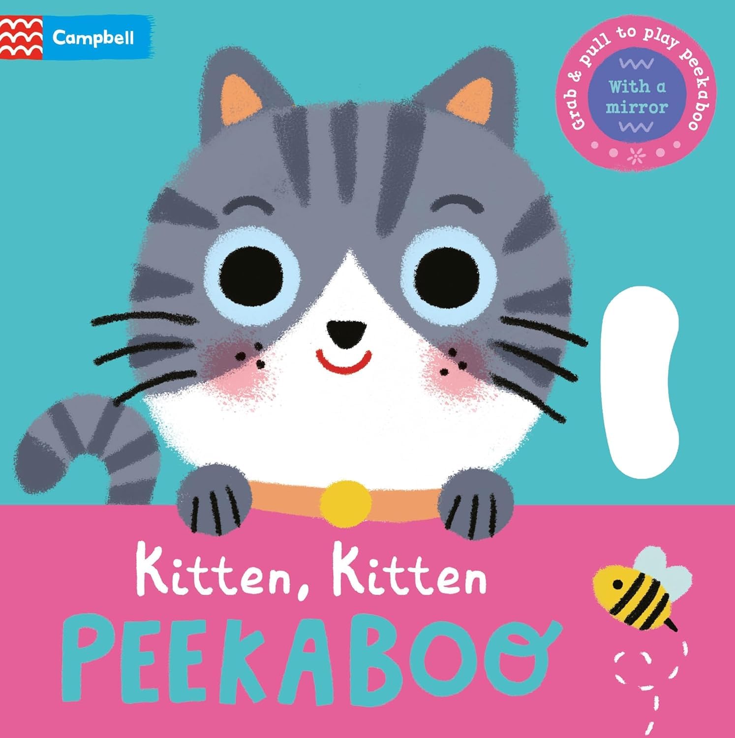 Bear Cub, Bear Cub, PEEKABOO! and Kitten, Kitten, PEEKABOO! board book covers shown side by side
