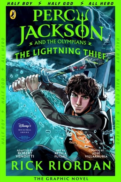 The Battle of the Labyrinth graphic novel paperback cover, book 4 in the Percy Jackson graphic novel collection