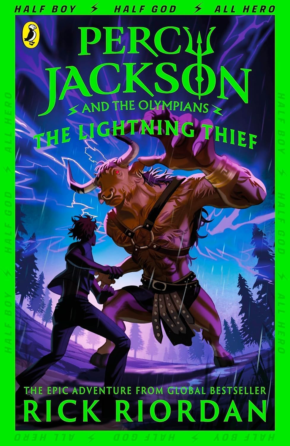 Percy Jackson and the Sea of Monsters paperback cover from the collection set