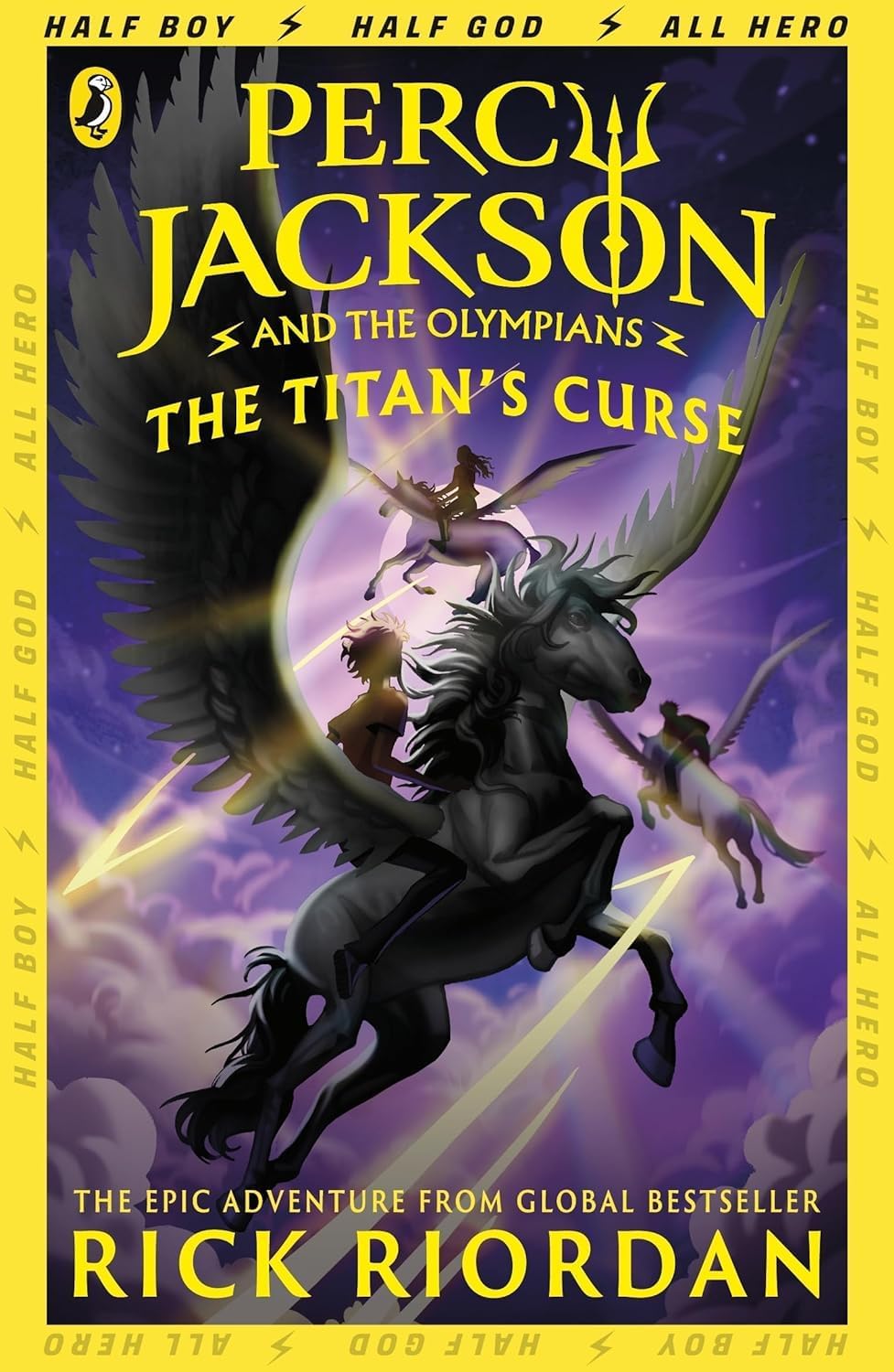 Percy Jackson and the Battle of the Labyrinth paperback cover from the collection set