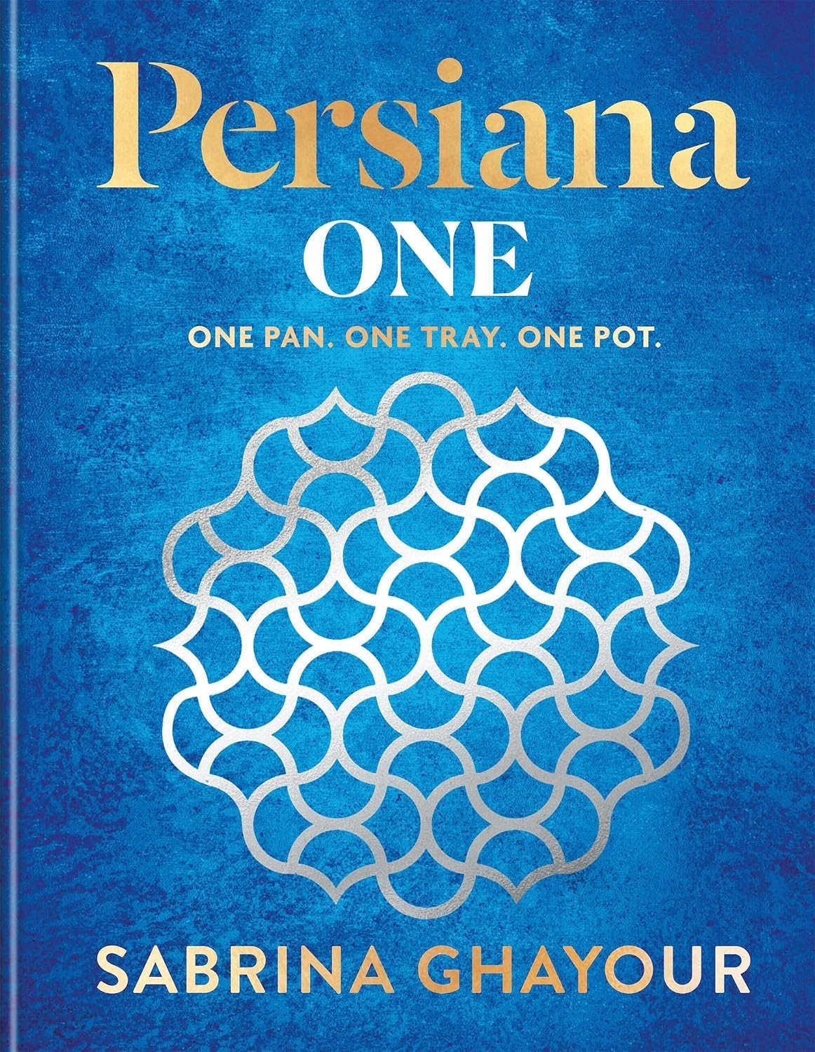 Persiana hardcover cookbook by Sabrina Ghayour, close-up cover detail