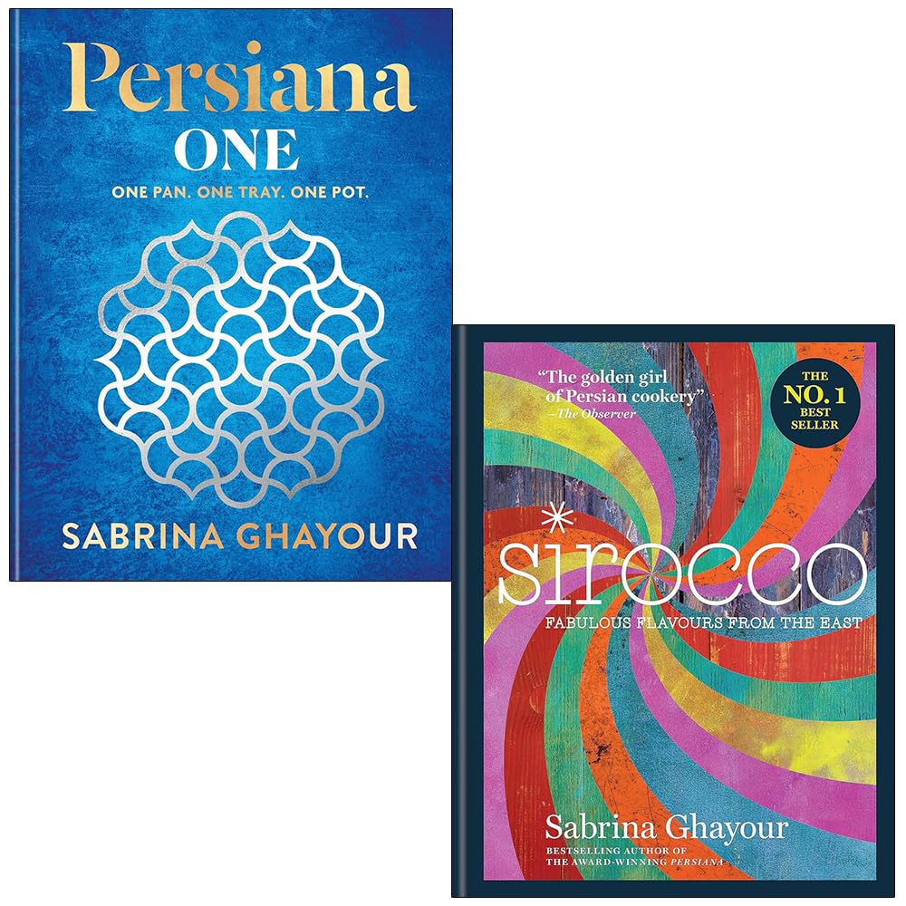 Sabrina Ghayour Persiana & Sirocco 2 book hardcover set front covers