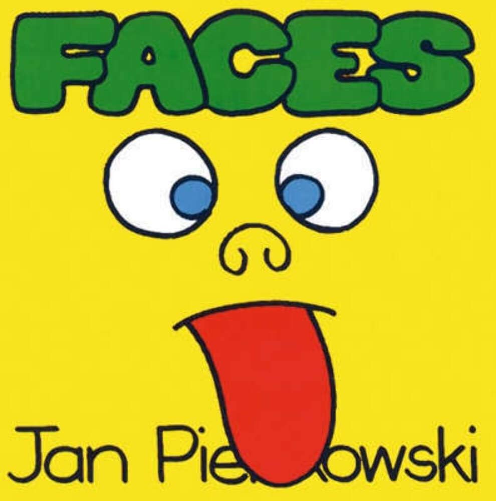 Yes No and Colours paperback covers showing Jan Pienkowski's graphic art style for toddlers