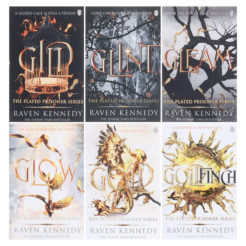 Front cover detail of Gild, book one in the Plated Prisoner series by Raven Kennedy