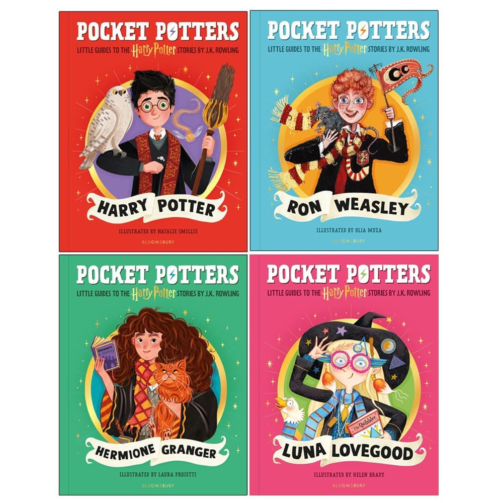 Close-up of the Pocket Potters: Ron Weasley hardcover book cover