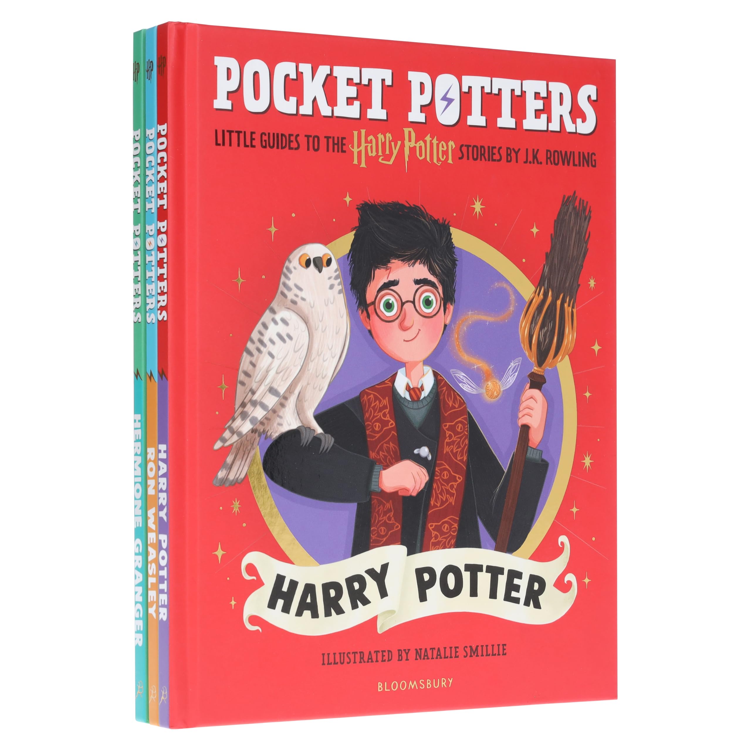 Pocket Potters: Ron Weasley hardback cover, illustrated by Olia Muza, ages 7-10