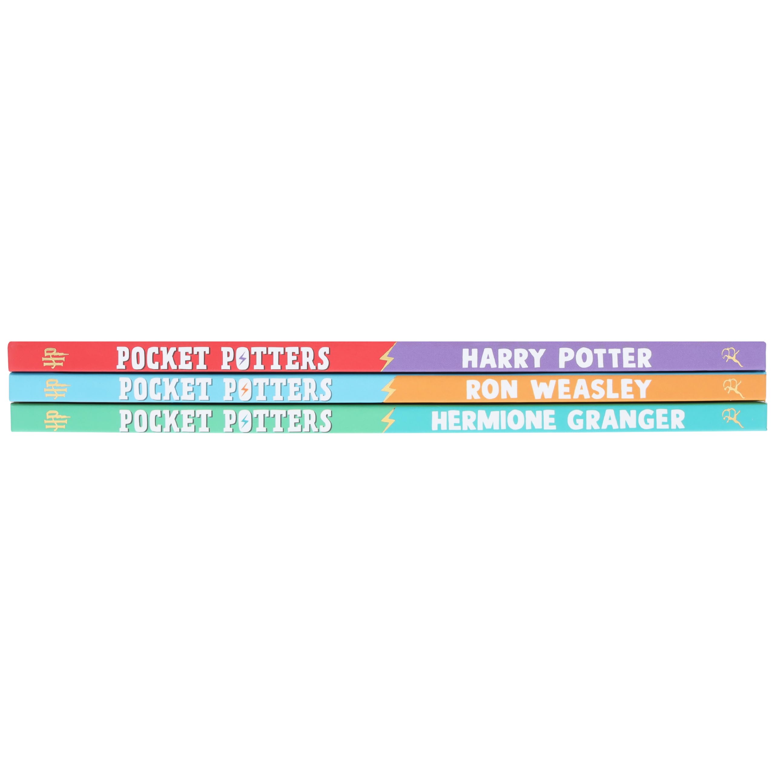 Inside page spread from a Pocket Potters guide with full-color illustrations and easy-to-read text