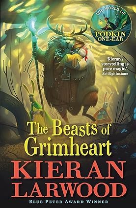 front cover of Uki and the Outcasts, the first Uki spin-off paperback by Kieran Larwood