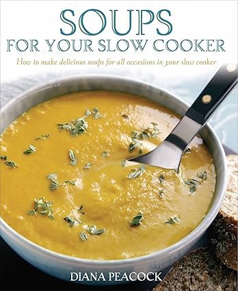 Close-up of Soups For Your Slow Cooker and Slow Cooker Lose Weight Forever paperback covers from the collection