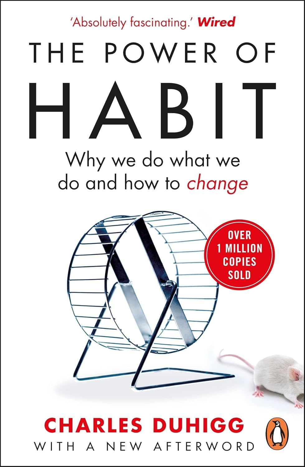 The Power of Habit by Charles Duhigg paperback book cover close-up