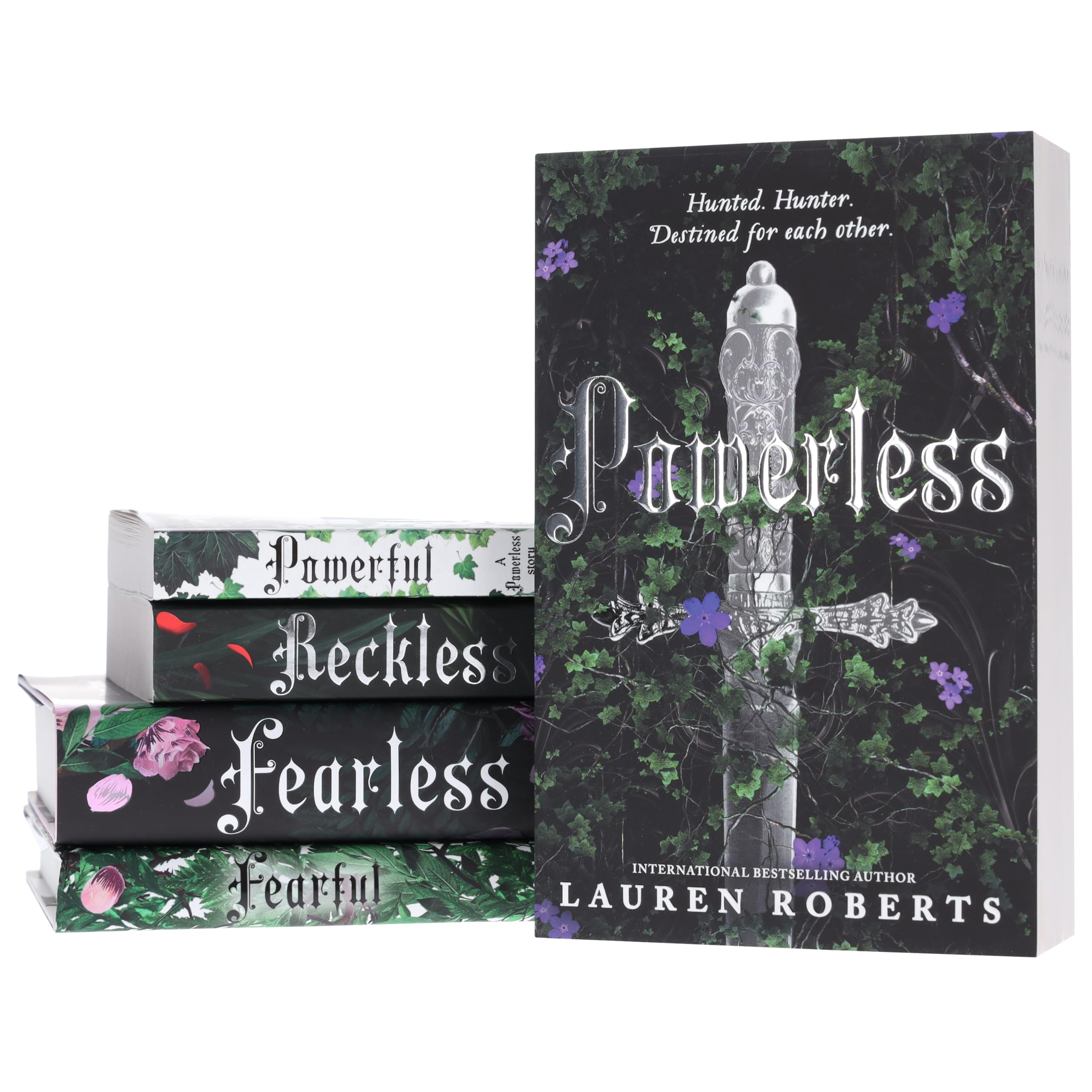 Front cover of Fearless, the finale of the Powerless Trilogy by Lauren Roberts