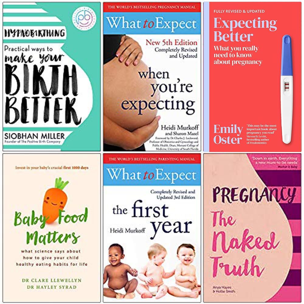 Front cover close-up of Hypnobirthing: Practical Ways to Make Your Birth Better by Siobhan Miller, paperback, as featured in the collection set.