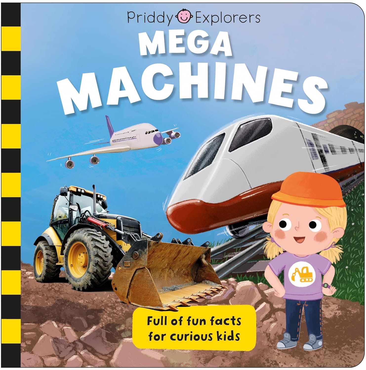 Priddy Explorers Volcanoes Rocks and Minerals board book cover with geology imagery
