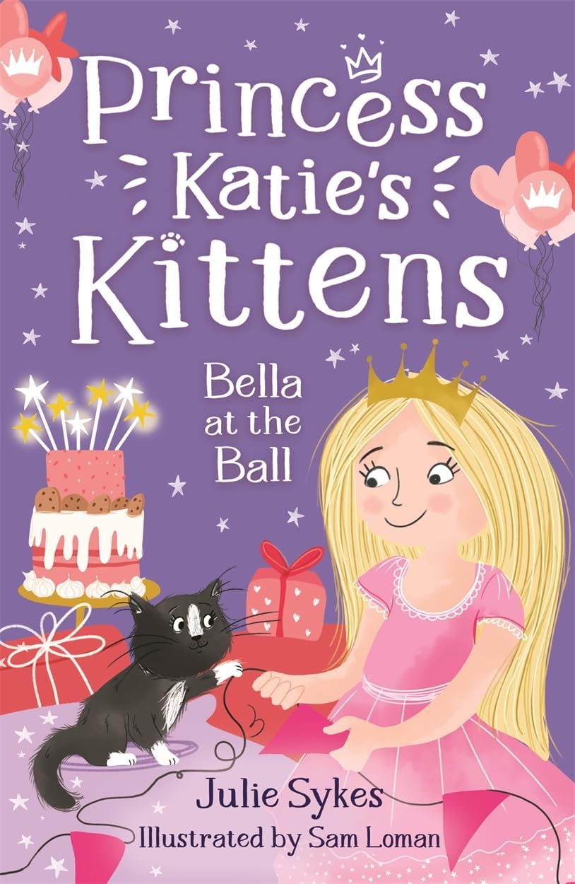 Suki in the Snow, Princess Katie's Kittens book 3 paperback cover for ages 6-8