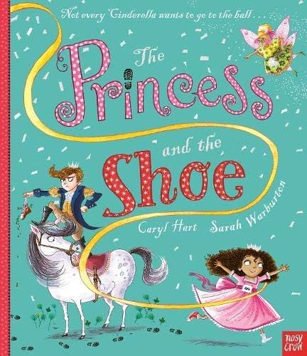 Inside page spread from the Princess Series paperback picture books showing illustrated rhyming text