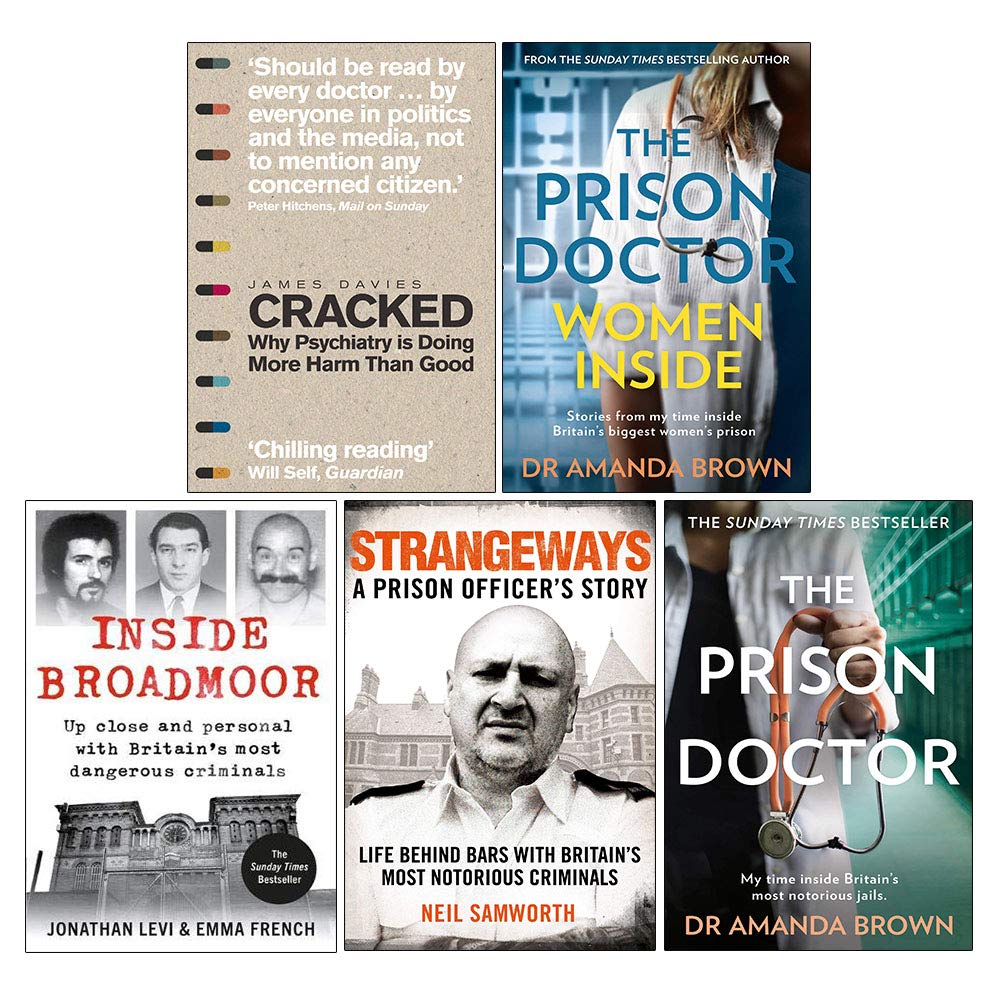 Front cover of Prison Stories & Real Life Accounts 5 Books Collection Set, paperback true-life prison memoirs