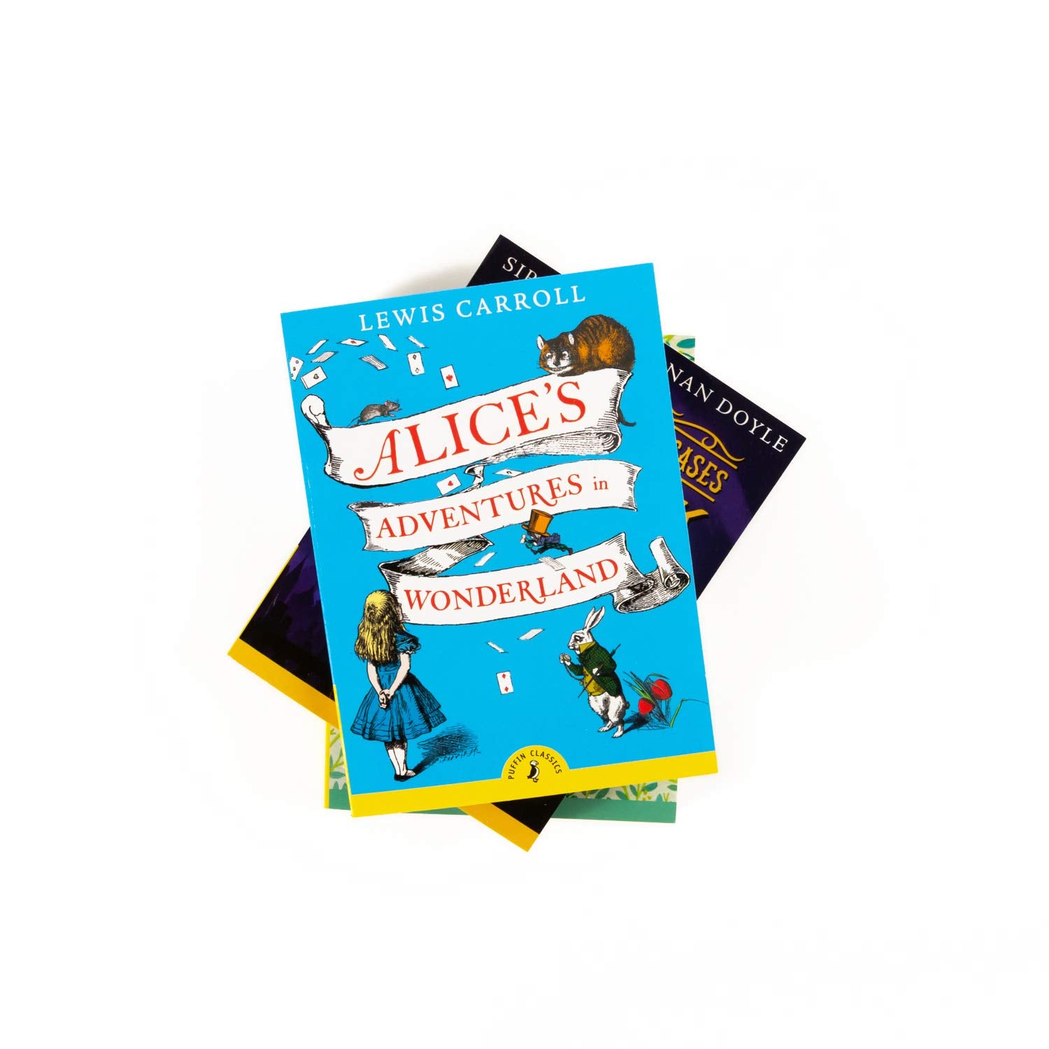 The Wind in the Willows and Sherlock Holmes paperback covers from the Puffin Classics collection