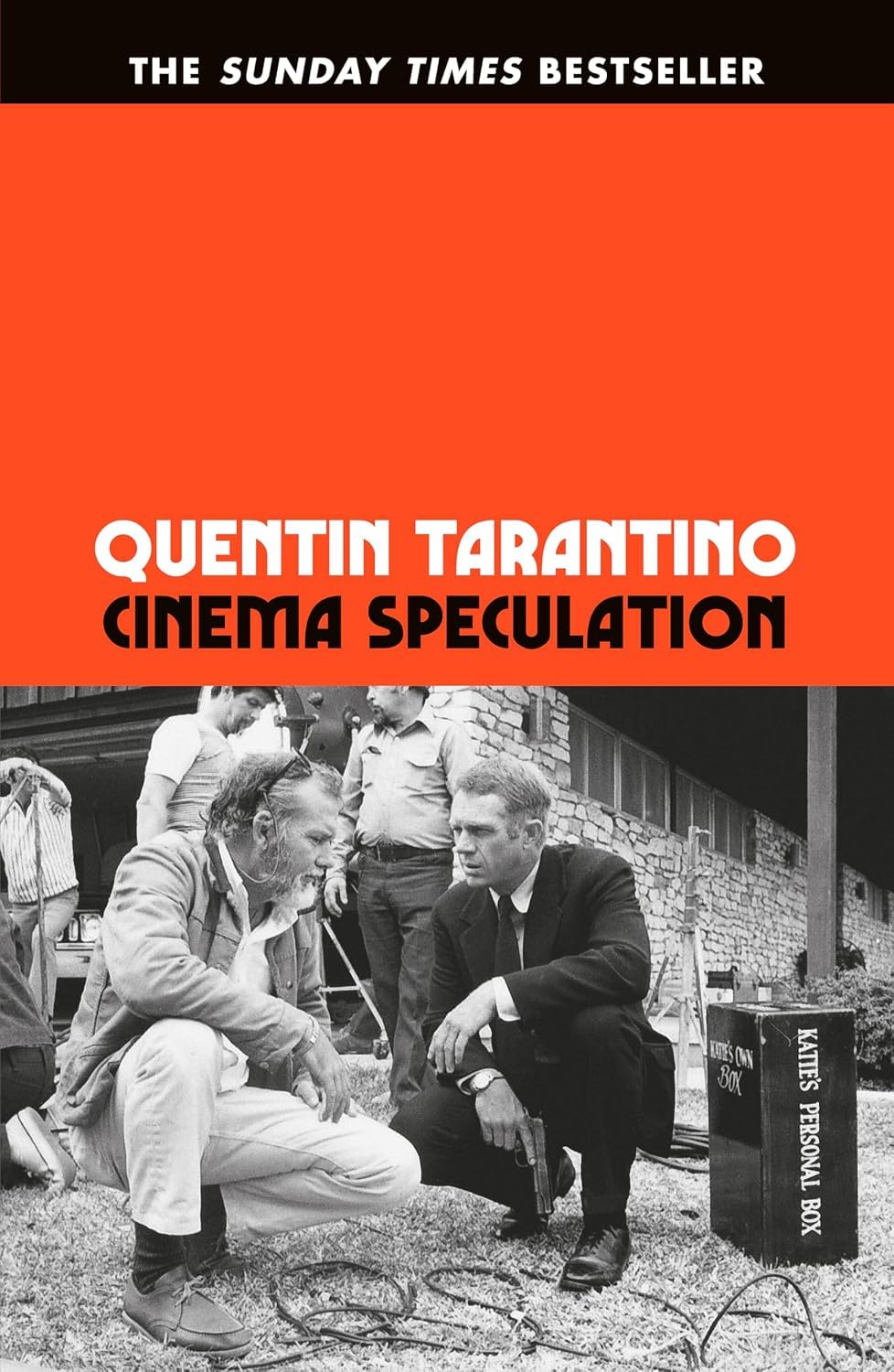 Back cover detail of the Cinema Speculation and Once Upon a Time in Hollywood paperback set by Quentin Tarantino