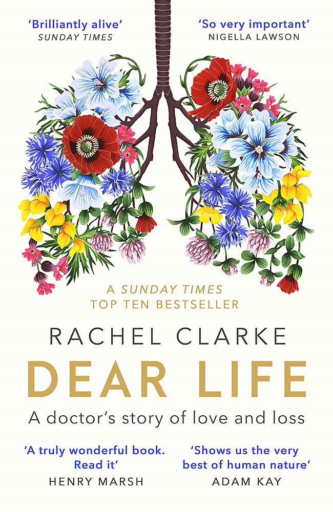 Back cover synopsis and reviews for Rachel Clarke's Dear Life and Your Life in My Hands paperback set
