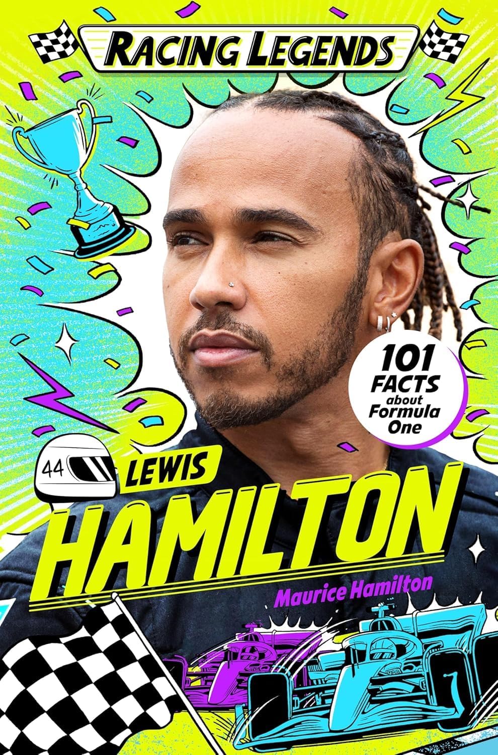 Racing Legends: Lando Norris paperback book cover, Maurice Hamilton, Formula 1 kids book