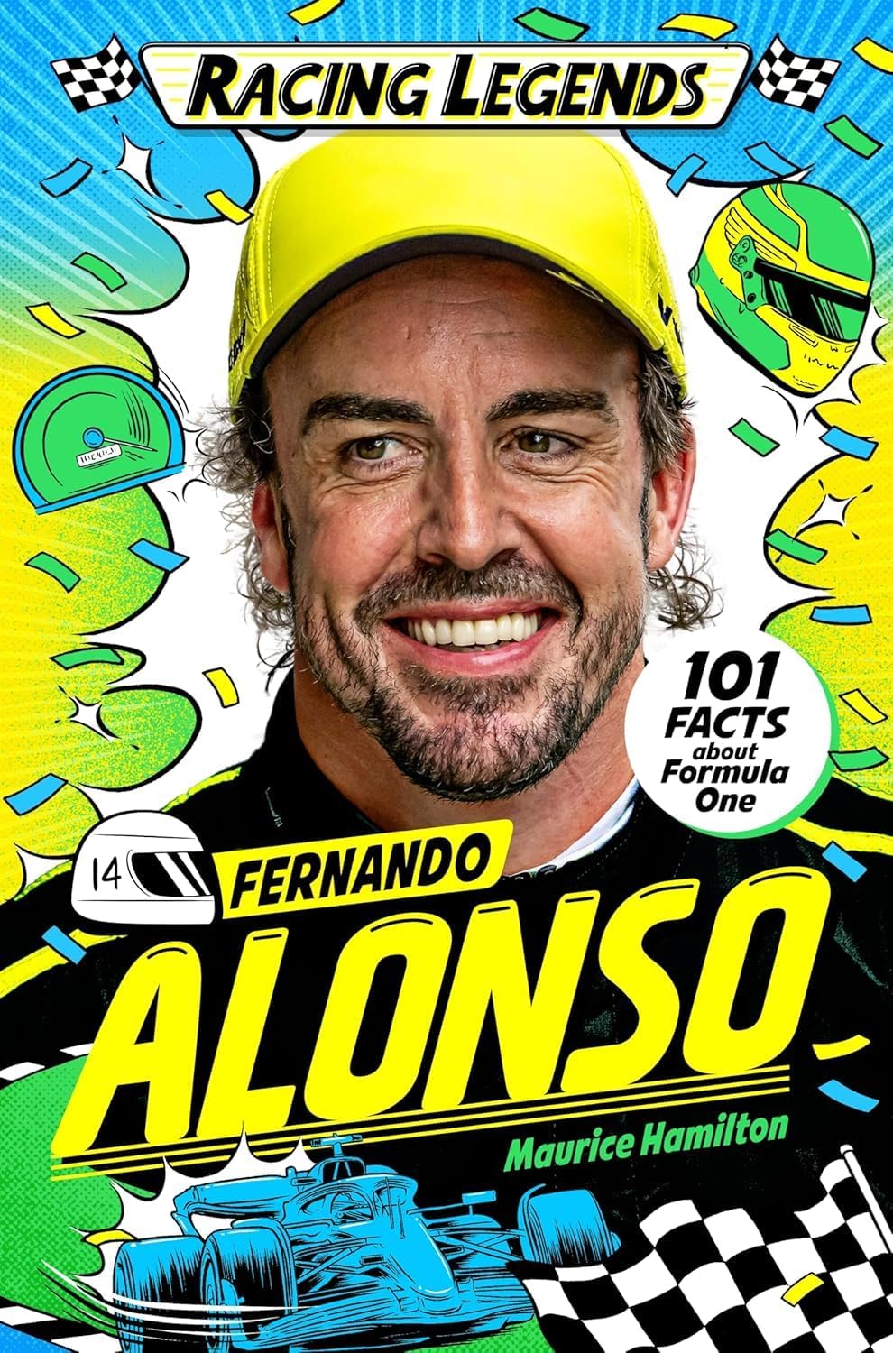 Back cover view of the Racing Legends 6-book paperback set, showing series branding and blurb text.