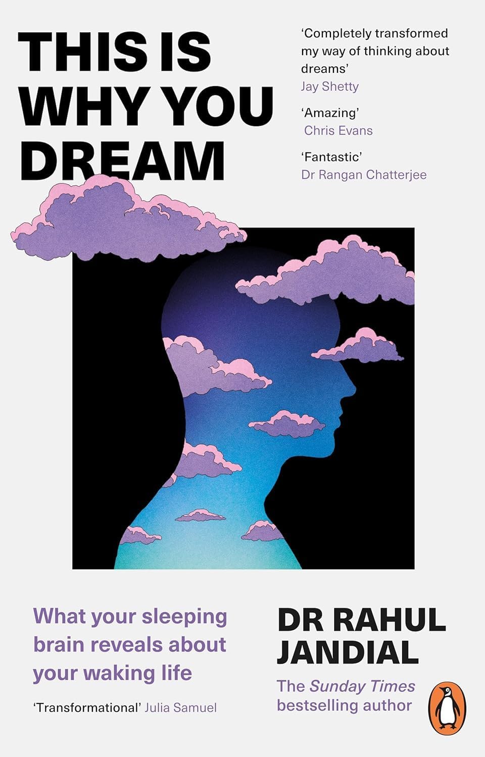 This Is Why You Dream by Rahul Jandial paperback cover shown alongside Life Lessons from a Brain Surgeon
