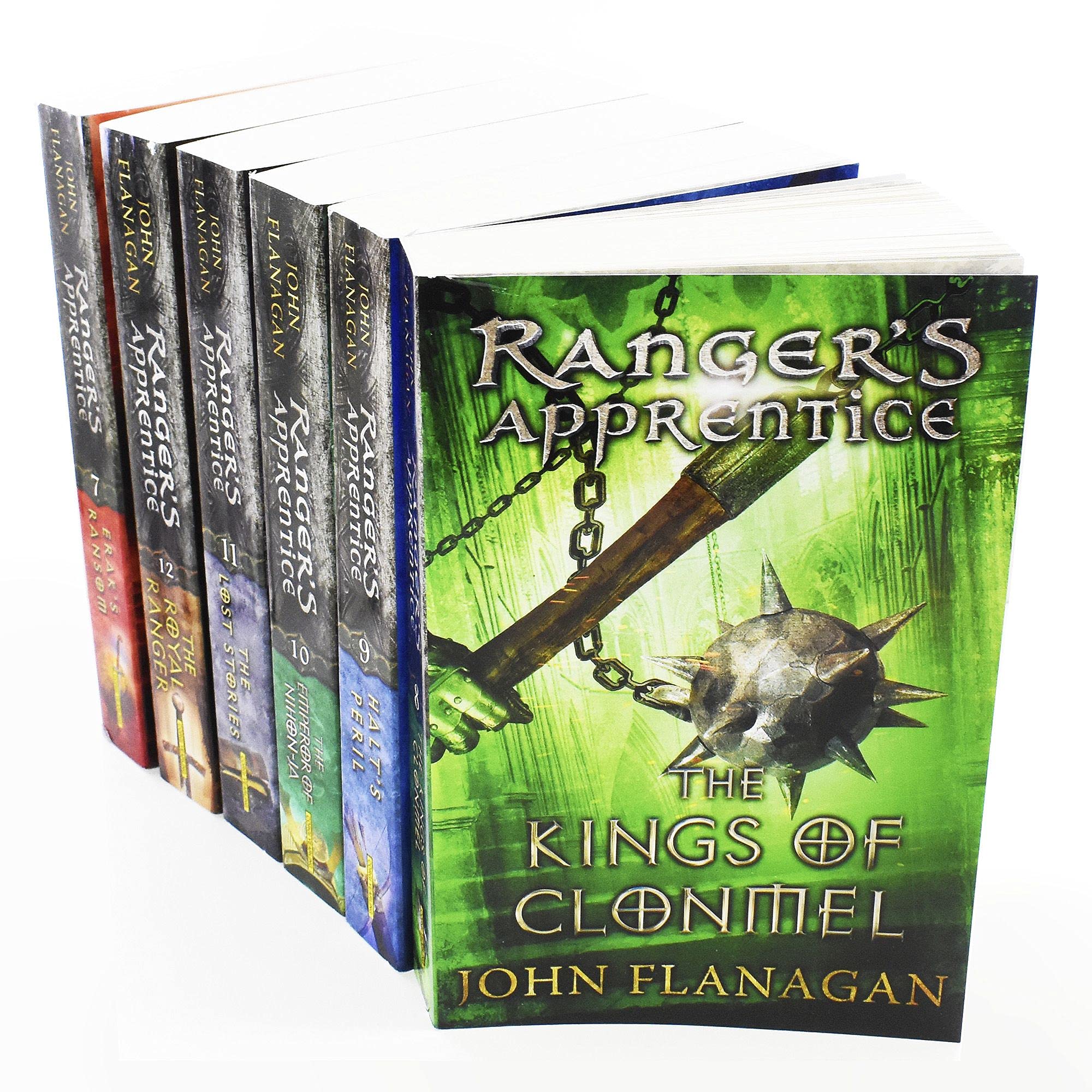 Ranger's Apprentice Books 7-12 by John Flanagan 6-book paperback collection set front cover