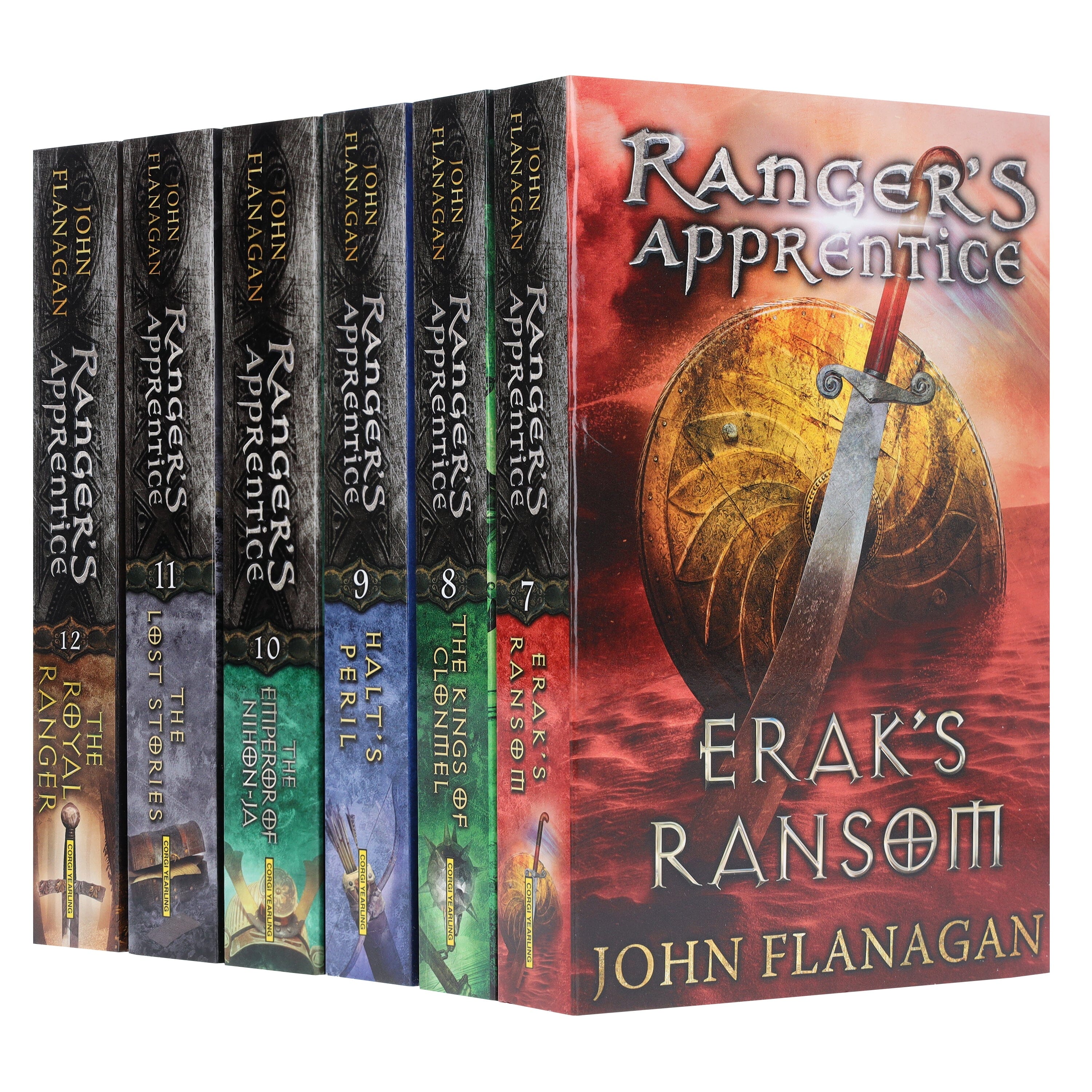 Ranger's Apprentice Series 2 by John Flanagan, 6 books collection set, Books 7-12, Young Adult paperback thumbnail