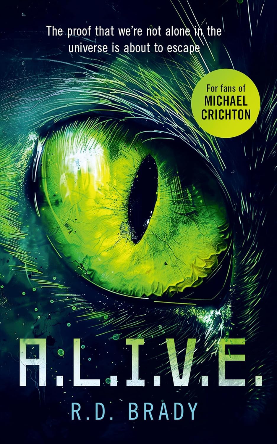 All ten R.D. Brady paperbacks fanned out showing the A.L.I.V.E. and Belial Series titles