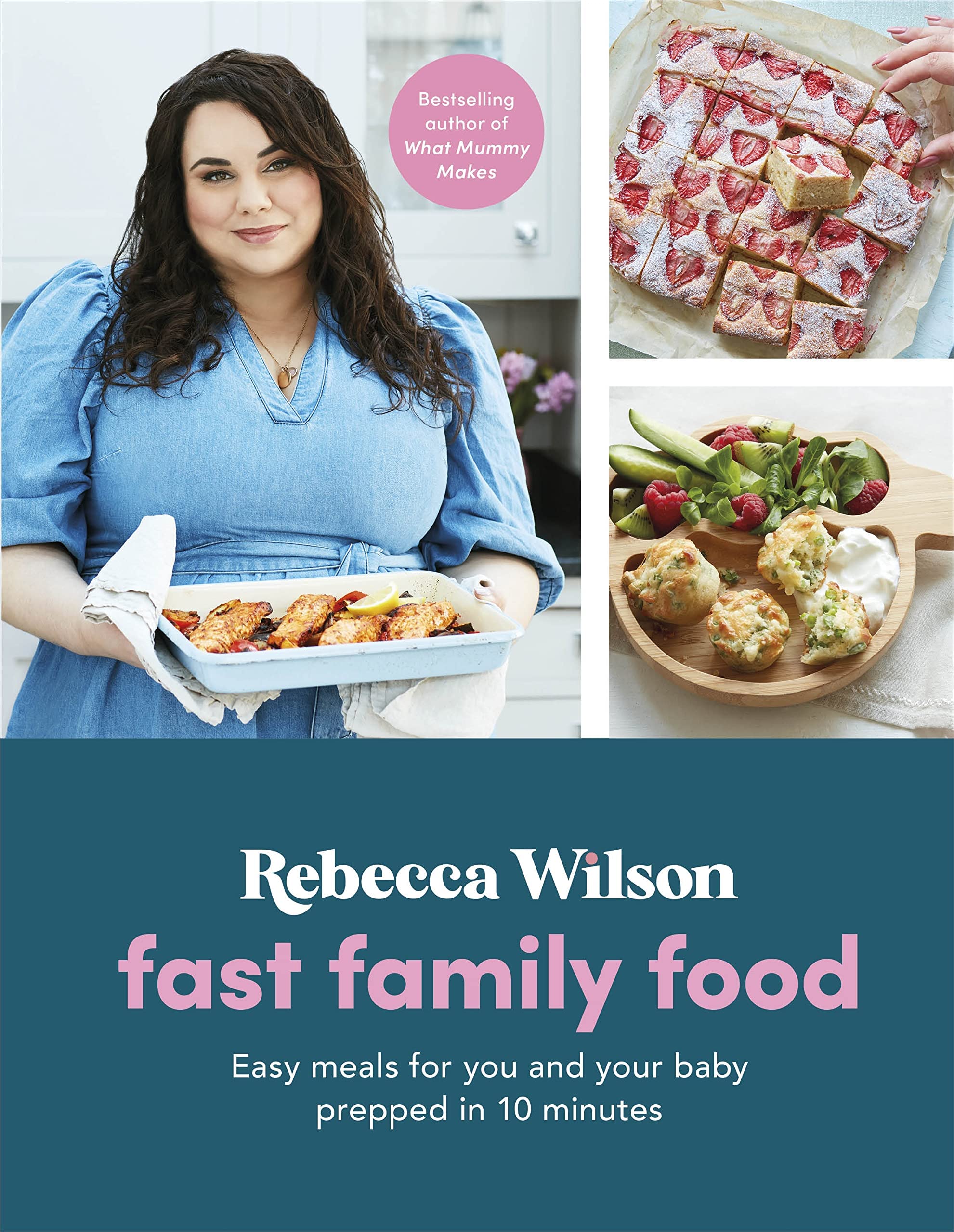 Front cover of What Mummy Makes Family Meal Planner by Rebecca Wilson, a paperback meal planning book