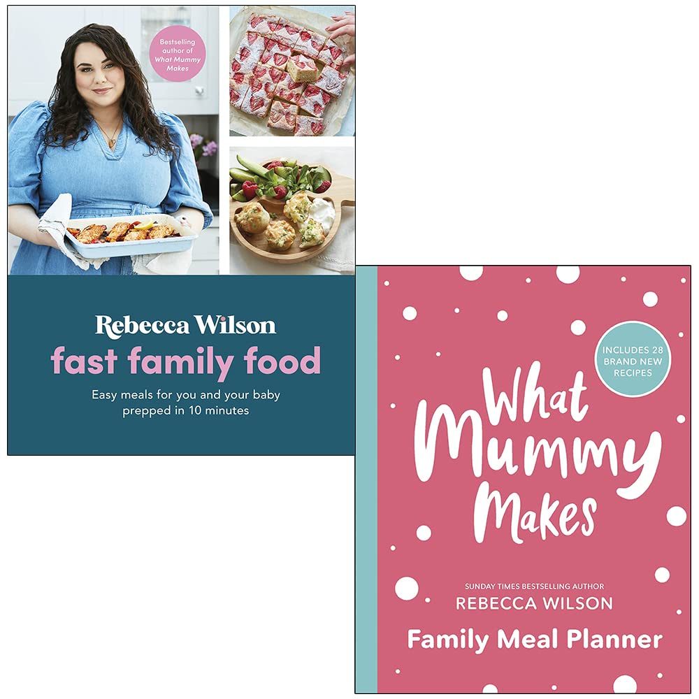 Front cover of Fast Family Food by Rebecca Wilson, a hardcover family cookbook
