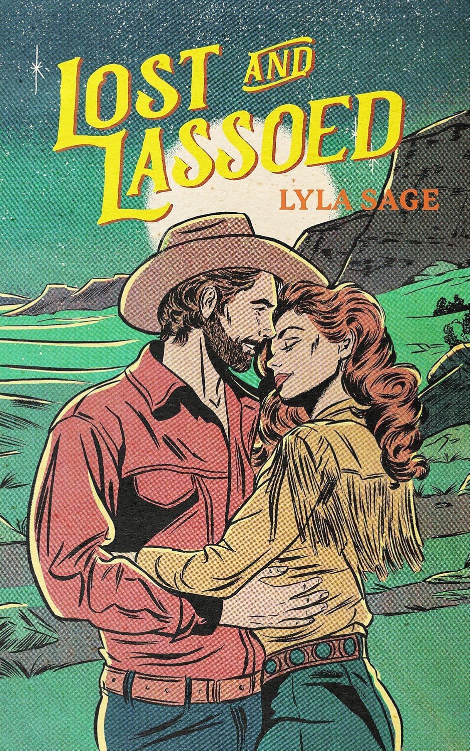 Rebel Blue Ranch paperback books by Lyla Sage fanned out to highlight the colorful cover artwork.