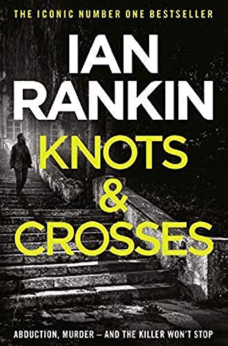 Close-up of Let It Bleed and Black And Blue paperback covers from the Ian Rankin Rebus series